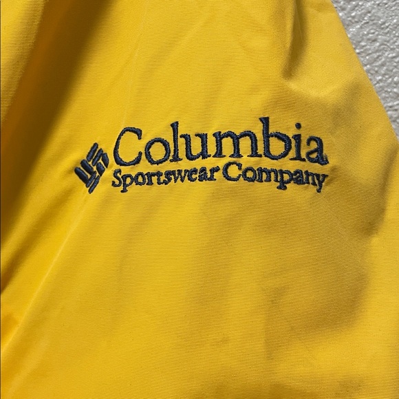 Columbia Interchange Core Winter Jacket in yellow and blue. - Picture 3 of 15